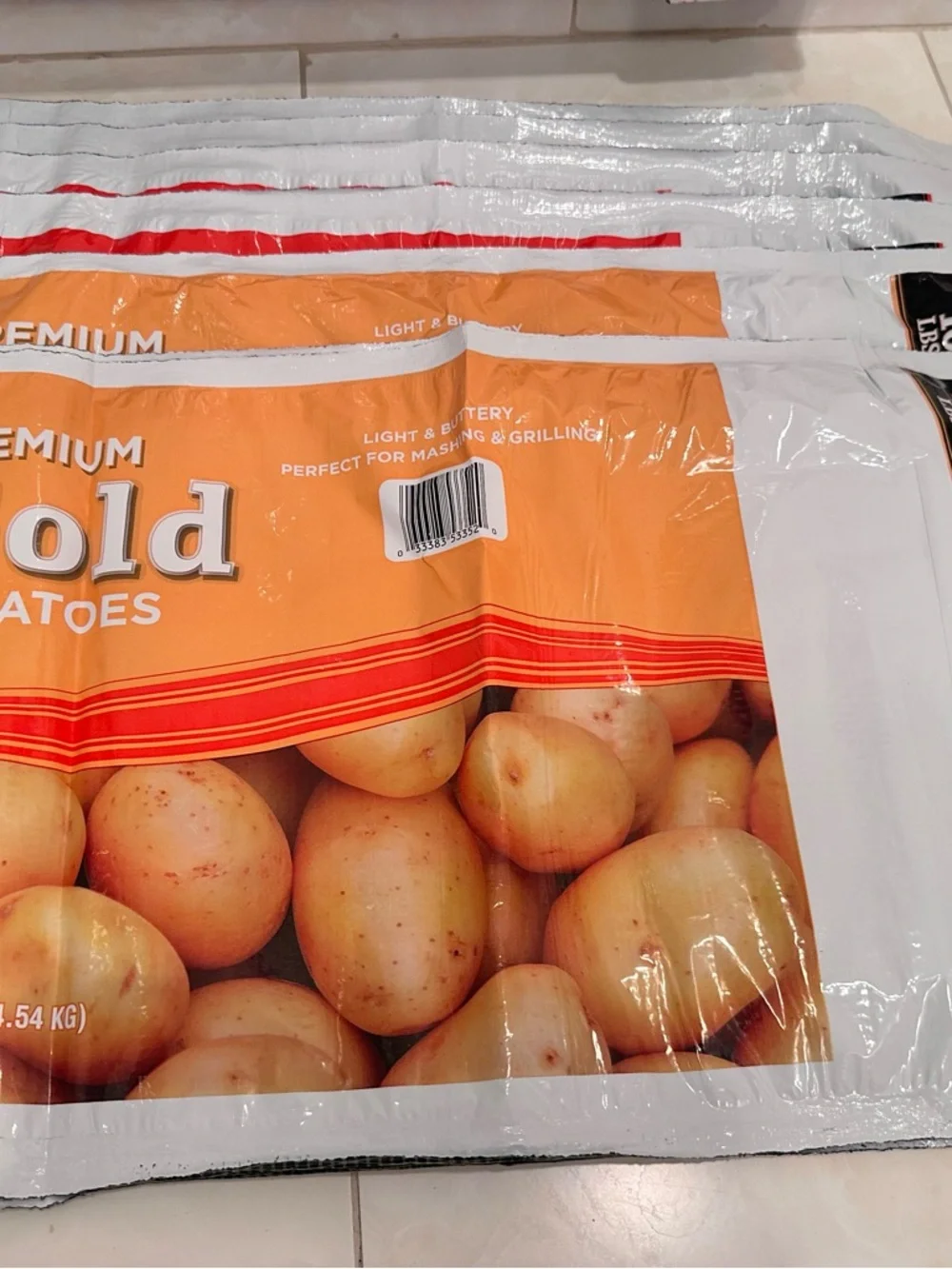 Lot Of 10 Assorted Plastic Bags From Potatoes For Reuse Crafts Upcycle Art Proje